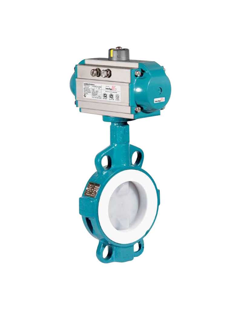 氣動(dong)襯氟蝶閥(fa) WDLD971F46