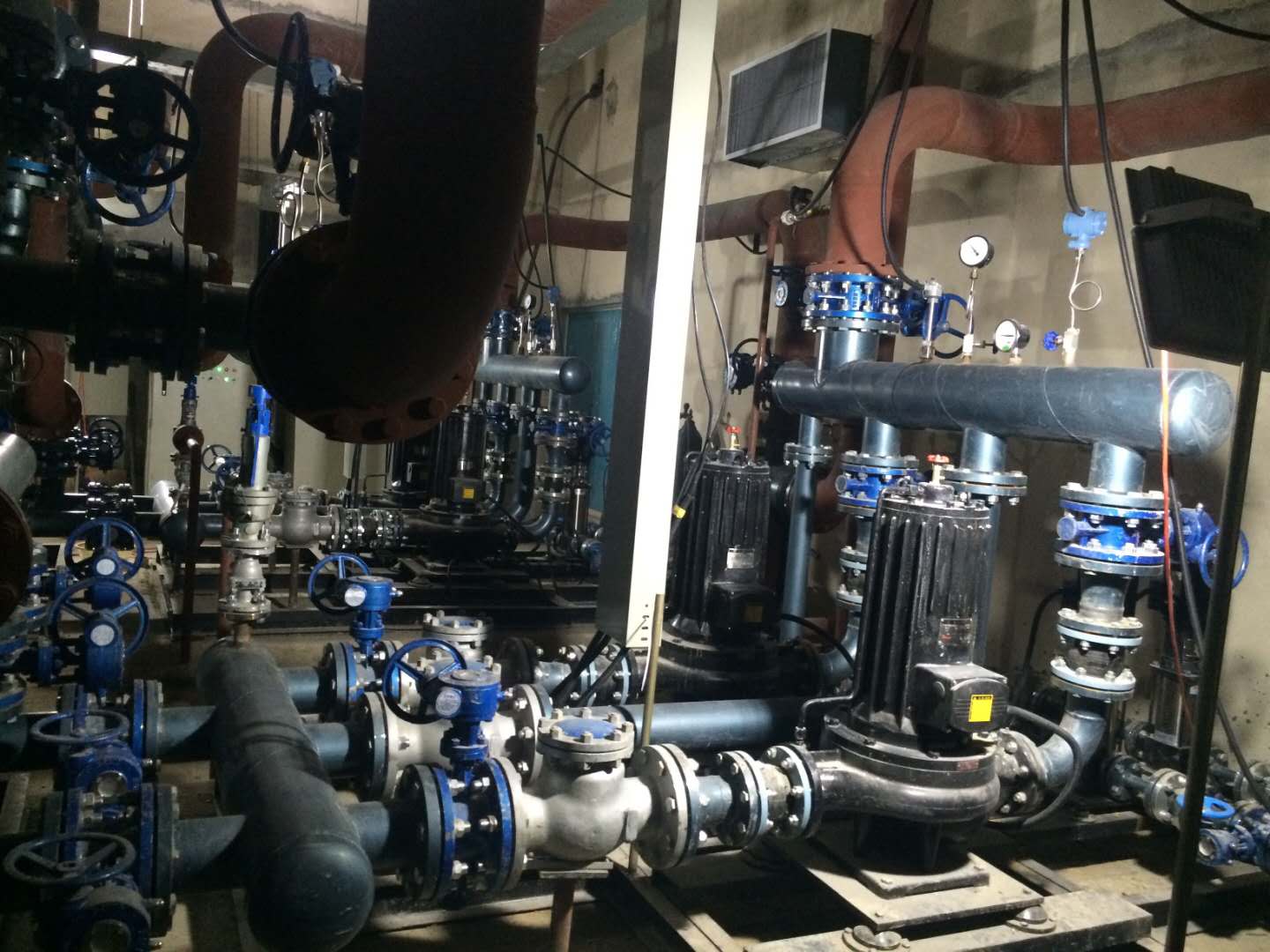 撫順銀行(háng)泵站使用現(xian)場