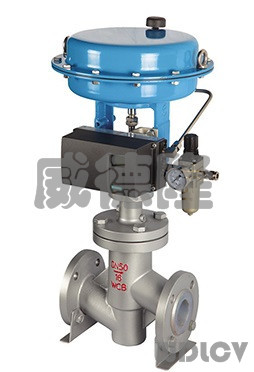 PF系列氣動襯(chèn)氟調節閥