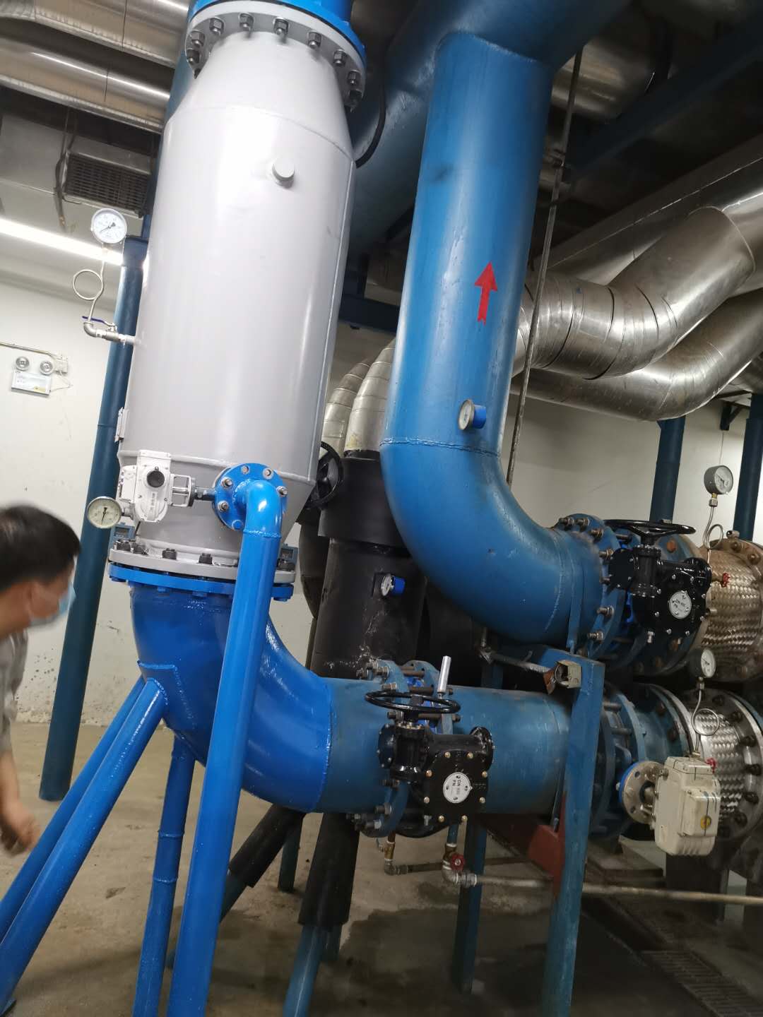沈陽(yáng)醫大一院泵(beng)房使用現場(chǎng)
